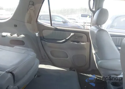 2005 Toyota Sequoia Limited V8 z USA, uszkodzony, nr VIN 5TDBT48A35S256447